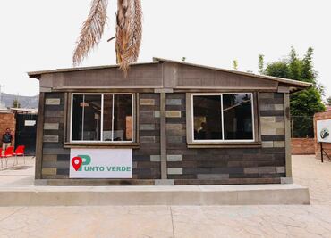 Convierten cajas de leche en aula sustentable en Pachuca