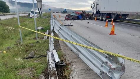 Fallece conductor tras choque sobre el Arco Norte