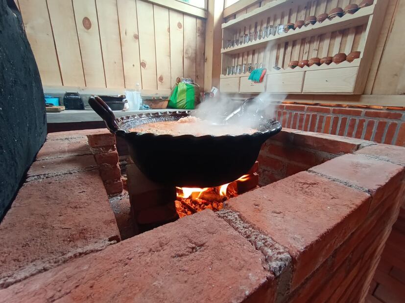 Inicia Conservatorio Gastronómico en Acaxochitlán, espacio para cocineras tradicionales | Foto: Especial