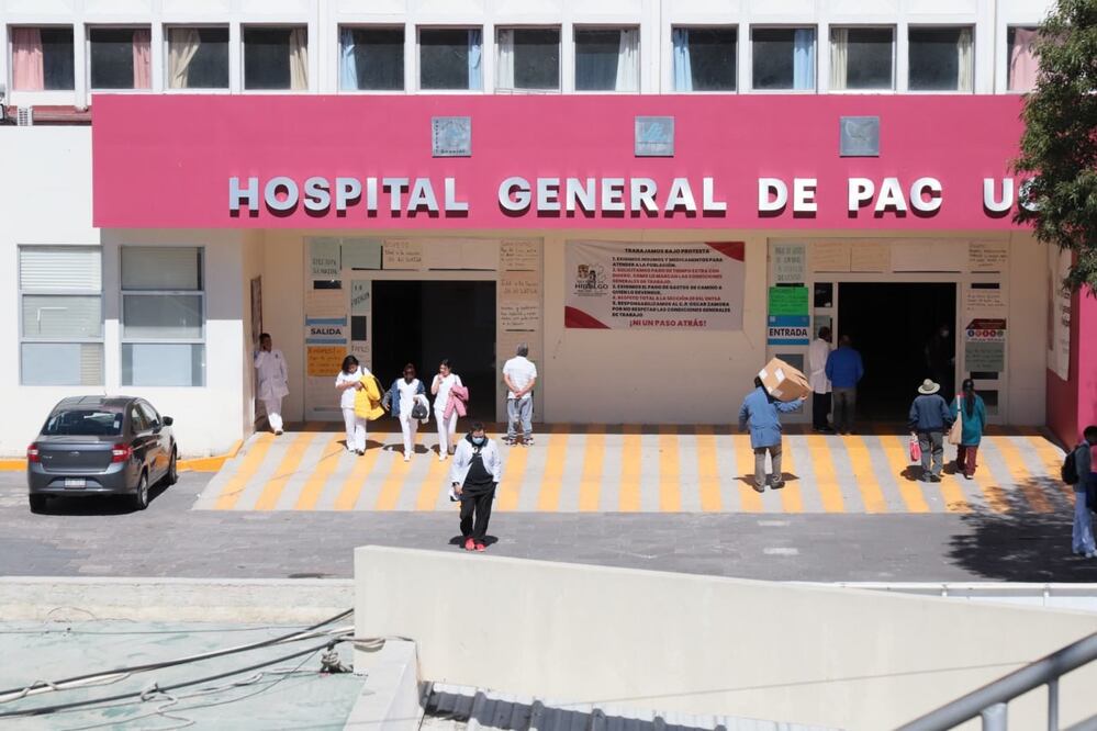 Hospital General de Pachuca Foto: Luis Soriano