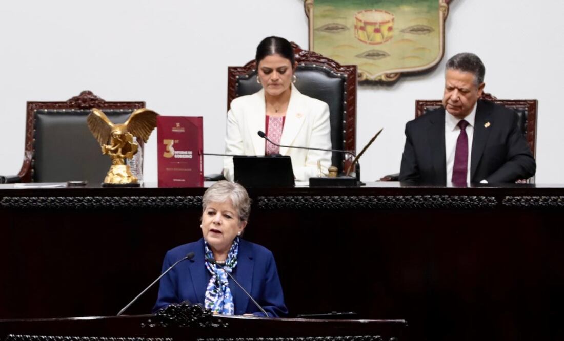 Alicia Bárcena Ibarra, secretaria de Medio Ambiente y Recursos Naturales (Semarnat) del Gobierno de México.