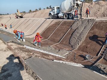 Avanzan obras de tecnificación en distritos de riego de Hidalgo