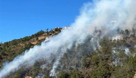 Sofocan incendio en Nicolás Flores; PC prohíbe quema agrícola