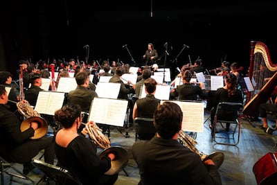 Orquesta juvenil ofrece concierto en Pachuca con autoridades estatales