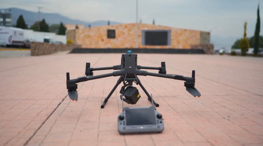 Pachuca refuerza su estrategia de seguridad con vigilancia aérea mediante drones | Foto: ayuntamiento de Pachuca