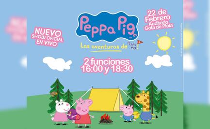 Peppa Pig trae su nuevo show a Pachuca ¡No te lo pierdas!
