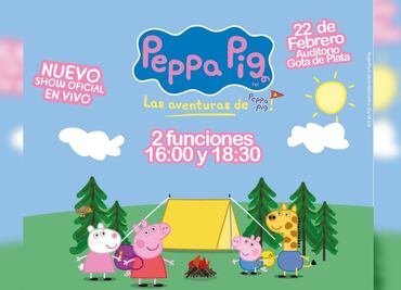Peppa Pig trae su nuevo show a Pachuca ¡No te lo pierdas!