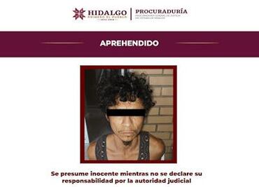 Aprehenden a sujeto relacionado con un feminicidio en San Agustín Tlaxiaca