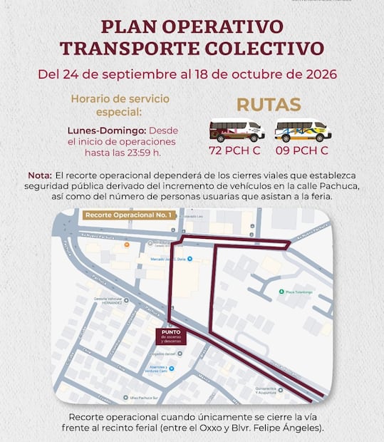 ¿Vas a la Feria de San Francisco Pachuca Hidalgo 2026? Cortesía: SEMOT