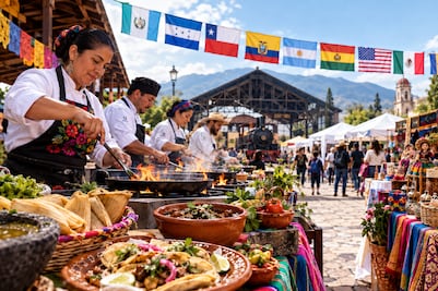 Tulancingo se llena de sabores internacionales con nueva feria gastronómica