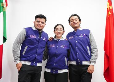Estudiantes de la UPMH viajaron a China para participar en competencia