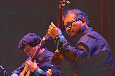 Con toque bohemio se realizó el encuentro de guitarras de la Escuela de Música del Estado de Hidalgo