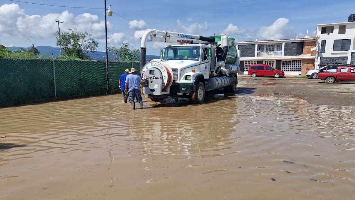 Las fuertes lluvias registradas en Tulancingo afectaron diversas zonas I Foto: Cortesía