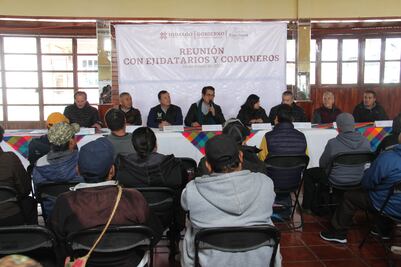 Secretaria de Gobierno realizó gira de trabajo en Sierra hidalguense