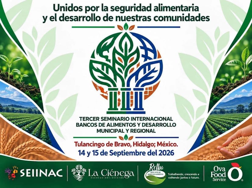 Tulancingo será punto de encuentro para hablar de seguridad alimentaria | Cortesía: Seiinac