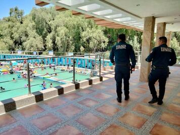 Refuerzan seguridad en balnearios de Hidalgo por alta afluencia en Sábado de Gloria