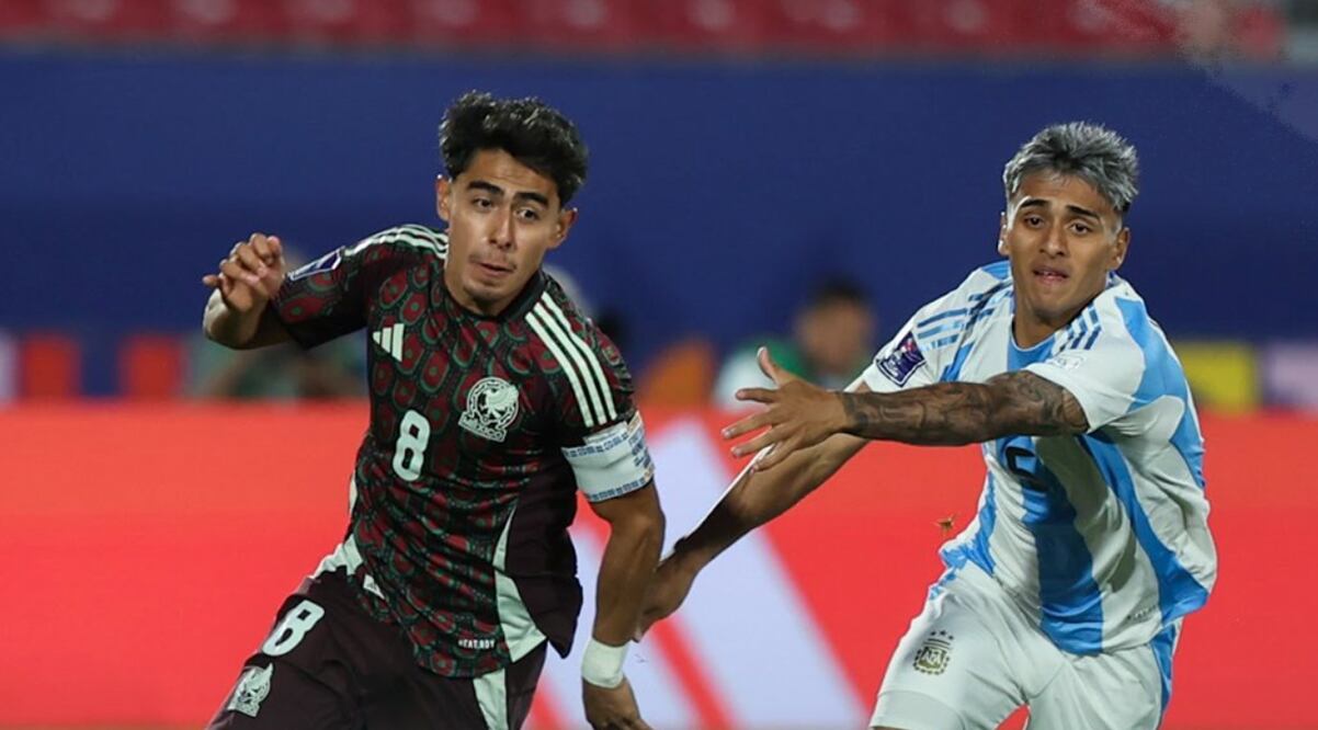 Argentina eliminó a México I Foto: @miseleccionsubs