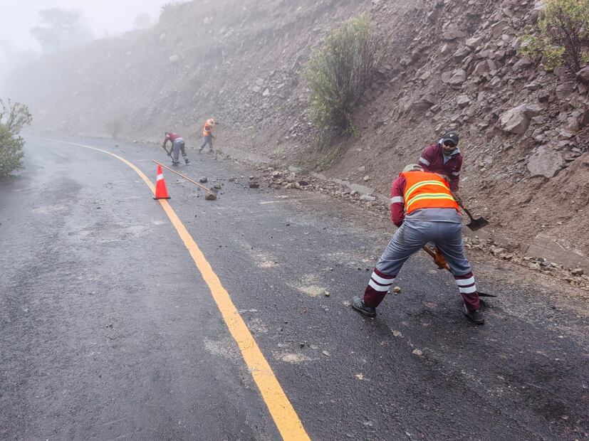 La SIPDUS informa que el monitoreo de la red carretera es permanente y ante las lluvias de días recientes se ha intensificado para dar atención oportuna a la población Foto: Especial