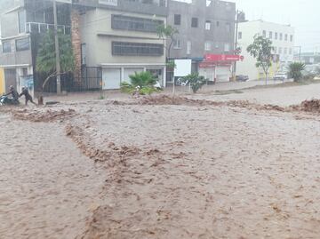 Lluvias provocan inundaciones de hasta un metro en Tulancingo