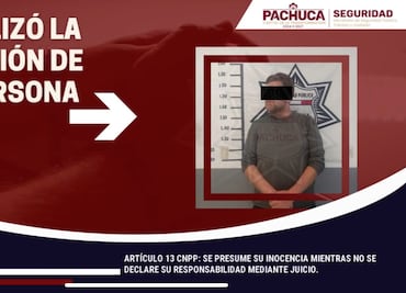 Detienen a hombre que agredía a automovilistas en Pachuca