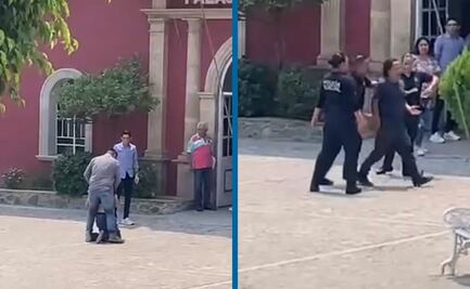 Hombre agredido es detenido por la policía en San Agustín Metzquititlán