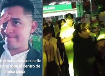 Cierran Bodega Aurrera y organizan posada navideña