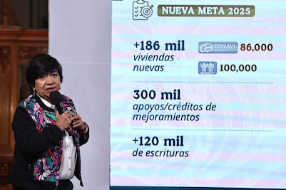 Aumenta meta de viviendas nuevas en el sexenio