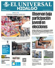 Portada El Universal Hidalgo 10/2/26