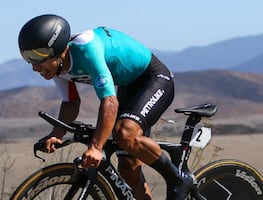 Edgar Cadena, representante de Hidalgo, deslumbra en el Nacional de Ciclismo