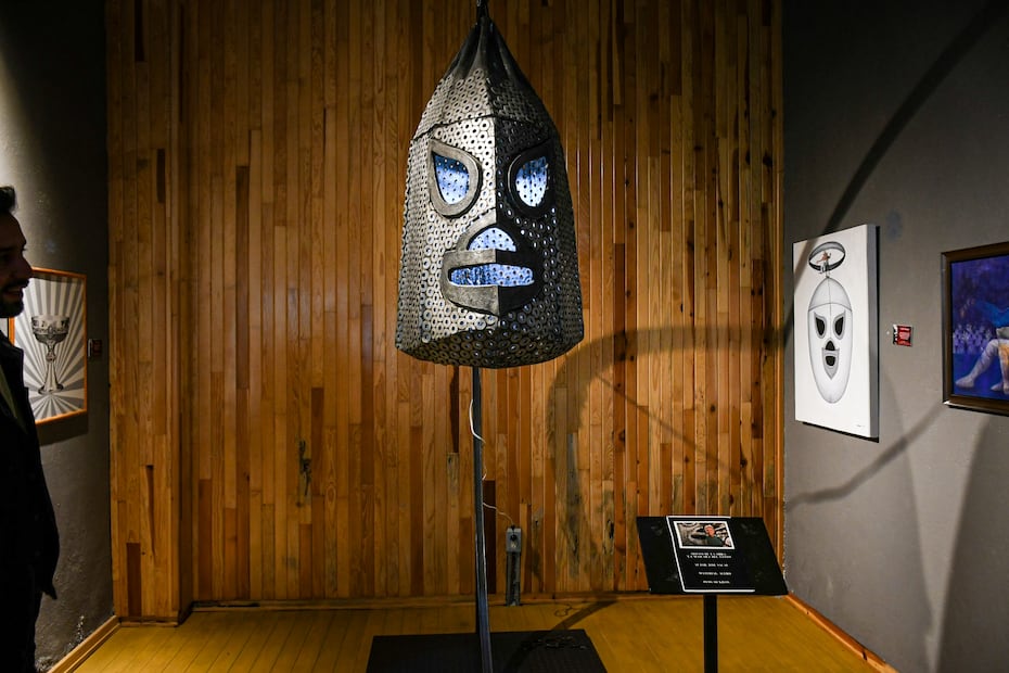 Museo del Santo inaugura exposición temporal con máscaras originales de lucha libre | Foto: especial