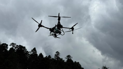 Estudiante de Conalep crea dron para reforestar zonas de difícil acceso
