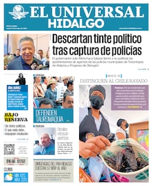 Portada El Universal Hidalgo 14/5/26