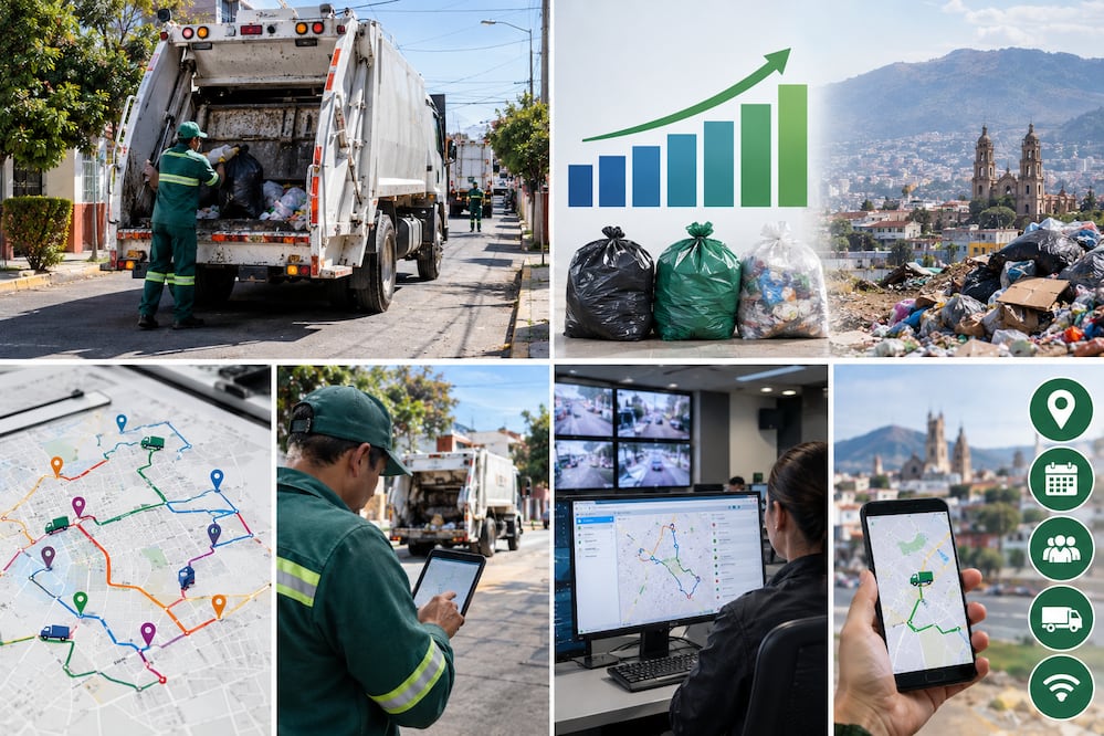 Tulancingo genera 148 toneladas diarias de basura | Imagen generada con IA