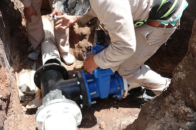 CAASIM: más agua y menos fugas en la zona oriente