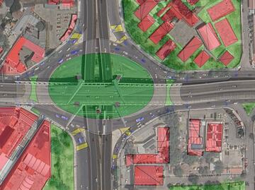Revolución Urbana propone mejorar movilidad debajo del atirantado con rotonda holandesa