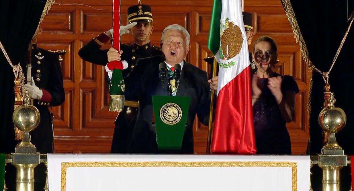 Último informe de López Obrador Foto: Toma de video