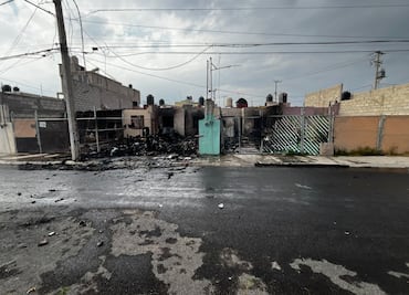 Incendio consume vivienda en El Saucillo, Mineral de la Reforma