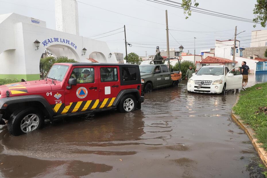 Aplican Plan DN III E en Pachuca; desalojan vehículos varados y conductores | Foto: Luis Soriano