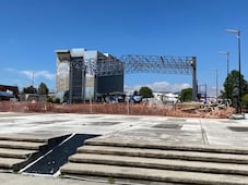 Salón de Plenos del Congreso de Hidalgo registra 30% de avance