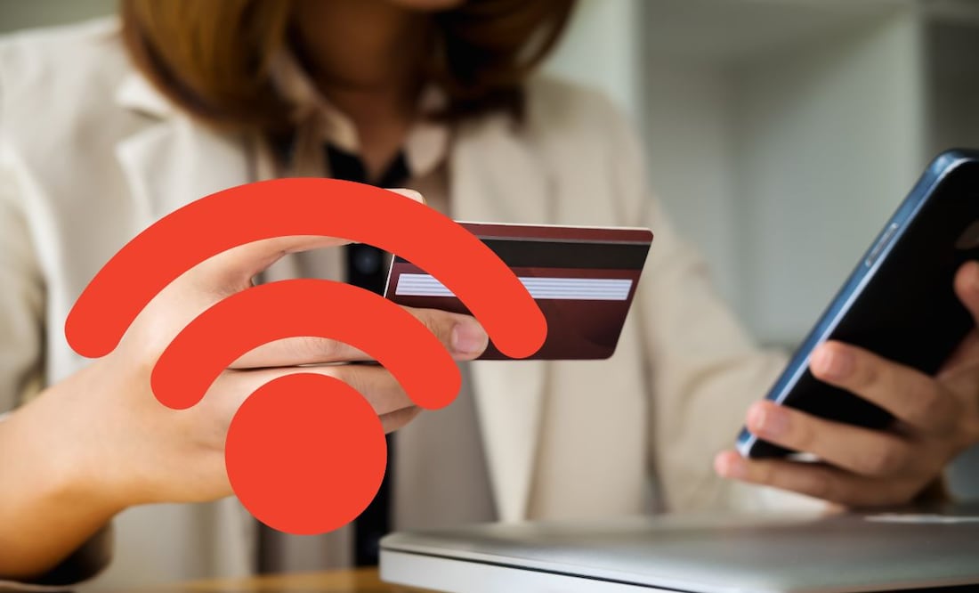 ¿Usas apps bancarias? ¡Evita conectarte a WiFi públicas! Imagen ilustrativa