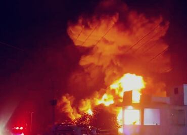 Se incendia corralón ubicado en Santiago Tulantepec