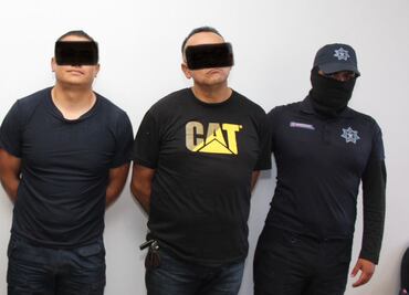 Detienen a dos elementos de la SSPH por presunto abuso de autoridad