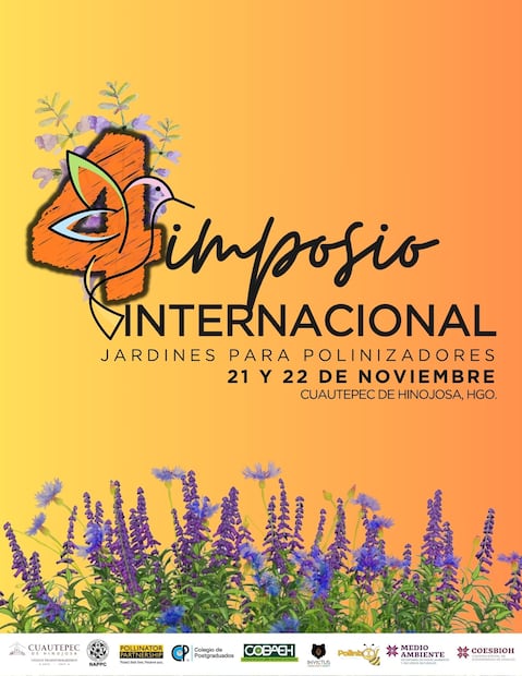 Cuautepec será sede del Cuarto Simposio Internacional de Jardines para Polinizadores | Facebook: Comisión Estatal de Biodiversidad de Hidalgo