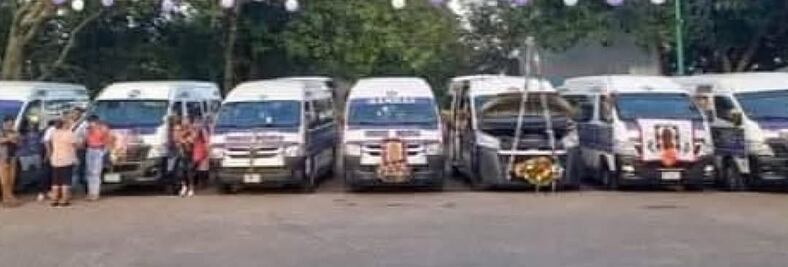 Transportistas de Huejutla-Yahualica ofrecen servicio gratuito en Navidad como muestra de gratitud