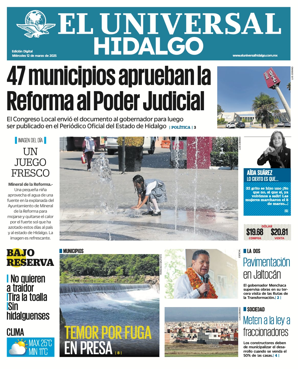 El Universal Hidalgo 120325