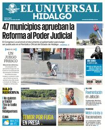 Portada El Universal Hidalgo 12/03/25