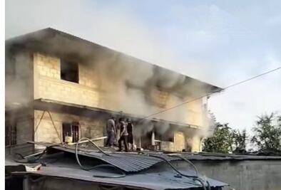 Se incendió bodega en Atlapexco