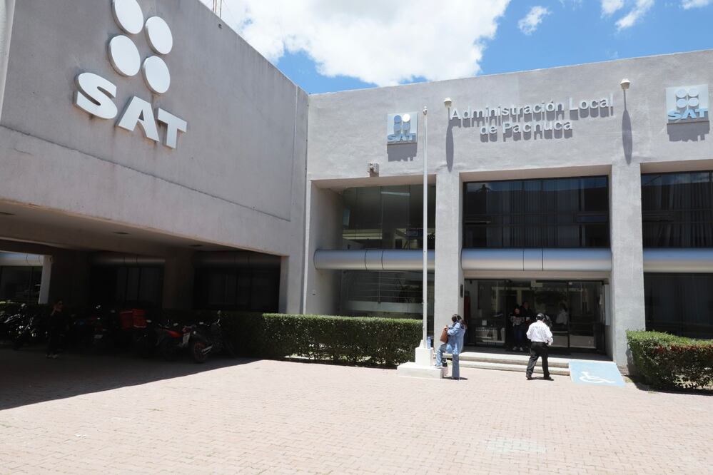 Servicio de Administración Tributaria en HIdalgo  I Foto: Luis Soriano