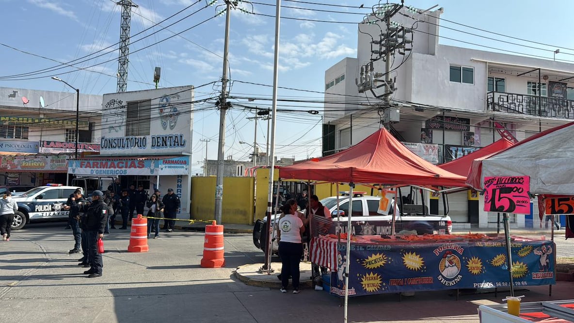 Reubicación tianguis Haciendas de Tizayuca  I Foto: Javier Quezada