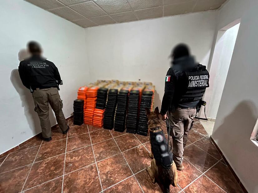 Desmantelan narcolaboratorio en Tula; aseguran cocaína, armas y municiones | Foto: Especial